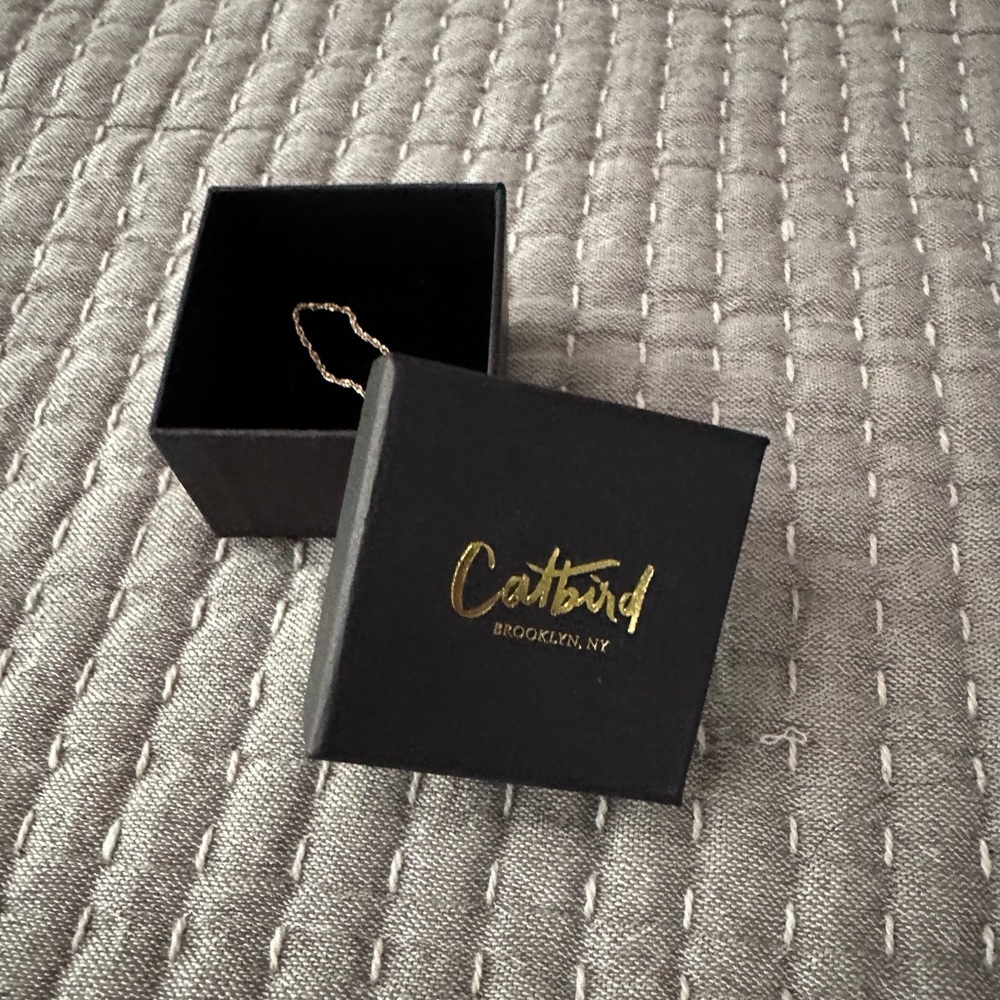 NWB Catbird Sweet Nothing ring sz9